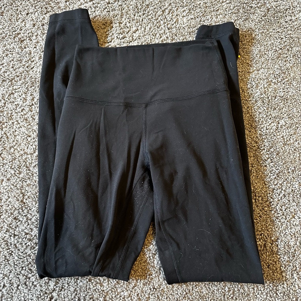 LULULEMON black align leggings size 4